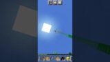 Doing god ender Pearl clutch in Minecraft from sky limit #clutchgod #minecraft #waterbucket #gaming