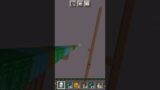 Doing god snow bucket clutch in Minecraft from sky limit #clutchgod #minecraft #waterbucket #gaming