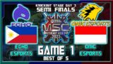 ECHO vs ONIC Game 1 [Semi Finals] | Philippines vs Indonesia | MSC 2023 Knockout Stage (Best of 5)