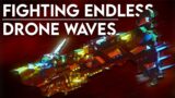 ENDLESS DRONE WAVES! – Space Engineers battle