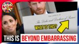 EXCLUSIVE: the letter that EXPOSED Harry and Meghan's GRIFT!