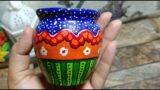 Easy DIY Pot Painting Idea || Terracotta Pot Painting || Pot Decor Idea