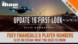 Elite Dangerous News: Update 16, FDEV Results & Player Numbers + More!