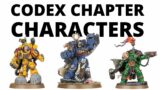 Every Space Marine Character from the 'Codex Chapters' in 10th Edition – Ultramarines and More!
