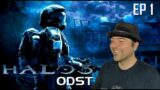 FIRST TIME PLAYING HALO 3: ODST! | PART 1 | 1ST TIME REACTIONS & PLAYTHROUGHS