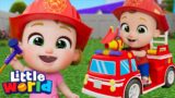 Firefighters to the Rescue! | Kids Cartoons and Nursery Rhymes