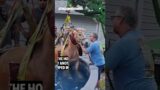 Florida firefighters rescue a horse that was stuck in a swimming pool #shorts