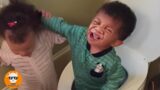 Funny Baby Siblings Trouble Maker – Siblings Cry then Fight Over Everything #2 ||  Just Funniest