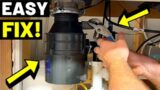 GARBAGE DISPOSAL NOT WORKING?! Try These Easy Fixes! (3 Sink Disposal Repairs…More Tips + Tricks!)