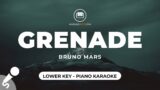 Grenade – Bruno Mars (Lower Key – Piano Karaoke)