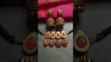 Handmade Terracotta jewellery. #shorts #shortsvideo #youtubeshorts #diy #terracottajewellery #shorts