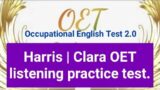 Harris | Clara OET listening practice test. Test-49 #oetlistening #oet #oetwings