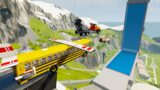 Heavy Vehicles High Speed Jump In Vertical Or Horizontal Pool – BeamNG.drive Epic Pool Jumps