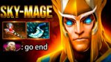 How Skywrath Mage Destroy Invoker Mid! 100% INCREDIBLE Magic Damage Burst Enemy to Hell 98% No Mercy