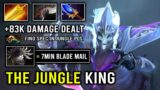 How to Fast Jungle Spectre 1st Item 7Min Blade Mail +83K Damage Dealt Vs Tank Hero Dota 2