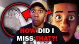 I MISSED THESE! | SPIDERMAN ACROSS THE SPIDERVERSE BREAKDOWN! Easter Eggs & Details REACTION!