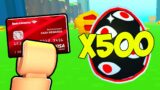 I Opened 500 EXCLUSIVE NIGHTMARE EGG and THIS HAPPENED! Pet Simulator X