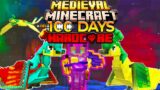 I Survived 100 Days In A MEDIEVAL Fantasyland In HARDCORE MINECRAFT… And Here's How I Did It…