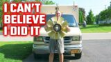 I Won The Battle And Got The Seized Fan Clutch Off Of My 7.3 Powerstroke in my E-Series Van
