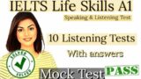 IELTS A1 Life Skills Listening || 2023||  10 New Practice Tests || IELTS A1 Life Skills UKVI || 2023