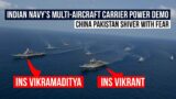 Indian Navy Seamlessly Operates Multi- Aircraft Carriers With 35 Aircraft In Arabian Sea