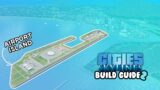 International Airport On An ISLAND In Cities Skylines! | Orchid Bay