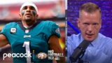 Jalen Hurts is on ‘trajectory to superstardom’ – Chris Simms | Pro Football Talk | NFL on NBC