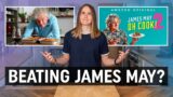 James May reacts to Lucy's cooking attempt