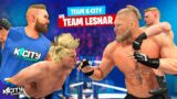 K-CITY vs Team BROCK LESNAR (in WWE 2k23)