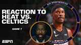 Kendrick Perkins' reaction to the Heat's Game 7 win and going to the NBA Finals | SC with SVP
