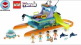 LEGO Friends 41734 Sea Rescue Boat – LEGO Speed Build Review