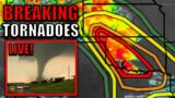 LIVE – Severe Weather Outbreak with Storm Chasers (06/15/23)