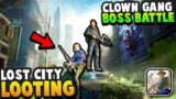 LOST CITY Looting, SECRET Settlement Found, DESTROYING Clown Gang Camp (Steven White Boss) in Undawn