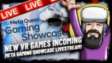 META QUEST GAMING SHOWCASE 2023 LIVE // Brand NEW VR GAMES for Quest are coming…