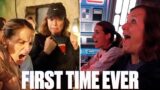 MOM HILARIOUS REACTION TO RIDING STAR WARS RISE OF THE RESISTANCE FOR THE FIRST TIME AT DISNEYLAND!