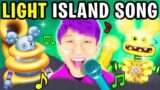MY SINGING MONSTERS – LIGHT ISLAND – FULL SONG! (LANKYBOX Playing MY SINGING MONSTERS!)