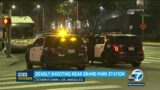 Man found shot to death near Grand Park Metro station in downtown LA