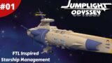 Manage Build & Repair Your Starship Inspired By FTL – Jumplight Odyssey – #01 – Gameplay