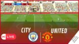 Manchester City vs Manchester United LIVE | Final 2023 FA Cup |   Video Game Simulation