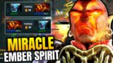 Miracle's Unmatched Skill: How His Ember Spirit Secured Victory Against All Odds
