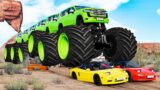 Monster Truck Crashes #25 – Beamng drive
