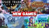 NEW Survival Crafting Games You Should Check Out! New Demos! Coreborn! space trash scavengers…
