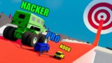 NOOB vs PRO vs HACKER #58 – Beamng drive