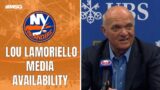 New York Islanders President & General Manager Lou Lamoriello Media Availablity | New York Islanders