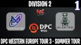 Nigma Galaxy vs Ancient Tribe Game 1 | Bo3 | DPC WEU 2023 Summer Tour 3 Division 2 | Spotnet Dota 2