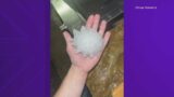 North Texas hit with more storms, large hail