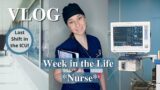 Nurse VLOG / Last day in ICU, amazon haul, work life #vlog #nursevlog #nurselife