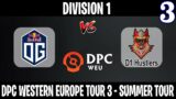OG vs D1 Hustlers Game 3 | Bo3 | DPC WEU 2023 Summer Tour 3 Division 1 | Spotnet Dota 2