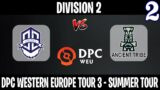 OLD G vs Ancient Tribe Game 2 | Bo3 | DPC WEU 2023 Summer Tour Division 2 | Spotnet Dota 2