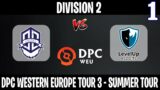 OLD G vs Level UP Game 1 | Bo3 | DPC WEU 2023 Summer Tour Division 2 | Spotnet Dota 2